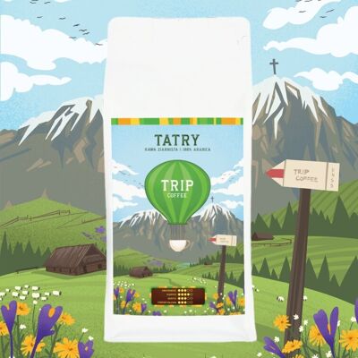 Kawa ziarnista Trip Coffee Tatry 1kg Kawa ziarnista Trip Coffee Tatry 1kg