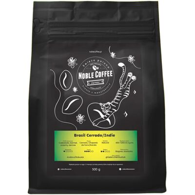 Kawa ziarnista Noble Coffee Brasil Cerrado/Indie 1kg Kawa ziarnista Noble Coffee Brasil Cerrado/Indie 1kg