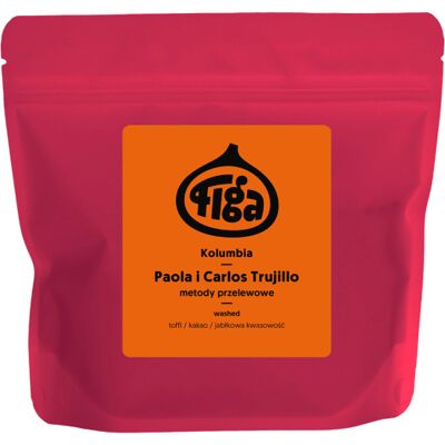 FIGA COFFEE Kawa ziarnista Figa Kolumbia Paola i Carlos Trujillo 200g FIGA COFFEE Kawa ziarnista Figa Kolumbia Paola i Carlos Trujillo 200g