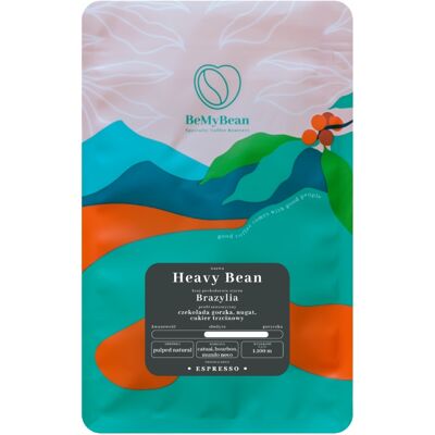 Kawa ziarnista BeMyBean Heavy Bean 1kg Kawa ziarnista BeMyBean Heavy Bean 1kg