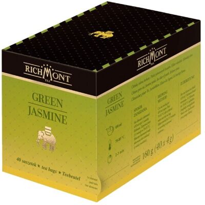 Zielona herbata Richmont Green Jasmine - 40x4g Zielona herbata Richmont Green Jasmine - 40x4g
