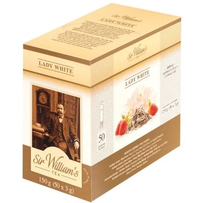 Sir Williams Lady White 50x3g - Biały Herbata Sir Williams Lady White 50x3g - Biały Herbata