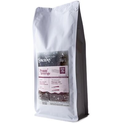 Kawa ziarnista Focusy PEGGY BROWNIE - kakaowo-orzechowe espresso 1kg Kawa ziarnista Focusy PEGGY BROWNIE - kakaowo-orzechowe espresso 1kg