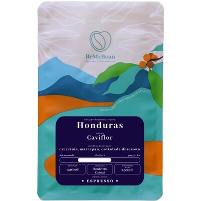 Kawa ziarnista BeMyBean Honduras Caviflor Espresso 1kg Kawa ziarnista BeMyBean Honduras Caviflor Espresso 1kg
