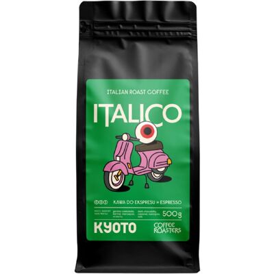 Ziarna kawy Espresso KYOTO Italico - 1kg Ziarna kawy Espresso KYOTO Italico - 1kg