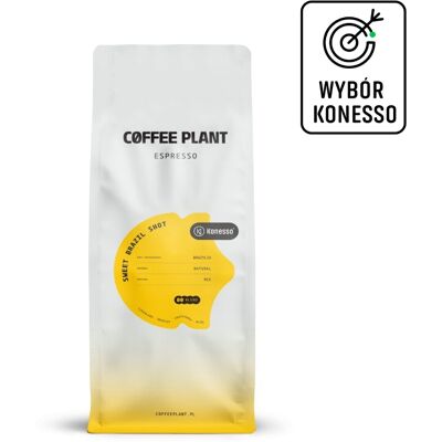 Kawa ziarnista COFFEE PLANT Sweet Brazil Shot 1kg Kawa ziarnista COFFEE PLANT Sweet Brazil Shot 1kg