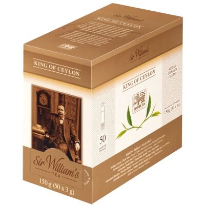 Herbata czarna Sir Williams Król Cejlonu - Aromatyczna 50 torebek Herbata czarna Sir Williams Król Cejlonu - Aromatyczna 50 torebek