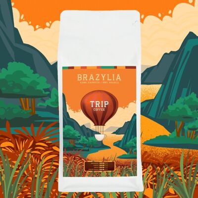 Kawa ziarnista Trip Coffee Brazylia 1kg Kawa ziarnista Trip Coffee Brazylia 1kg