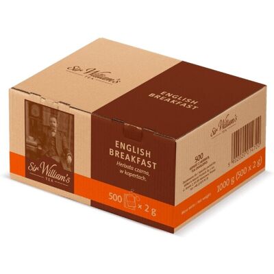 Czarna herbata Sir Williams Tea English Breakfast 500x2g Czarna herbata Sir Williams Tea English Breakfast 500x2g