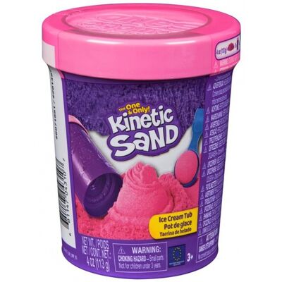 Różowe lody Kinetic Sand w tubce Różowe lody Kinetic Sand w tubce