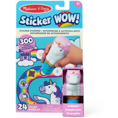 Melissa & Doug Sticker WOW naklejki jednorożce Melissa & Doug Sticker WOW naklejki jednorożce