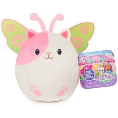 Koci Domek Gabi pluszowy biały chomik z dźwiękami 14 cm Koci Domek Gabi pluszowy biały chomik z dźwiękami 14 cm
