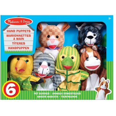 Melissa & Doug domowi pupile pacynki na rękę Melissa & Doug domowi pupile pacynki na rękę
