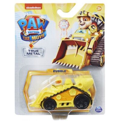Psi Patrol metalowy samochodzik filmowa Łapka Rubble Psi Patrol metalowy samochodzik filmowa Łapka Rubble
