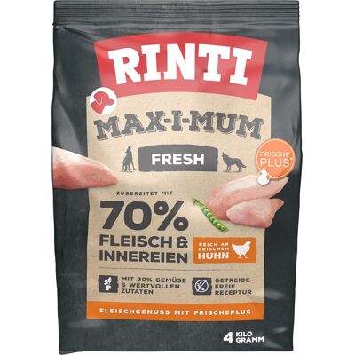 RINTI MAX-I-MUM Chicken z kurczakiem 4 kg RINTI MAX-I-MUM Chicken z kurczakiem 4 kg