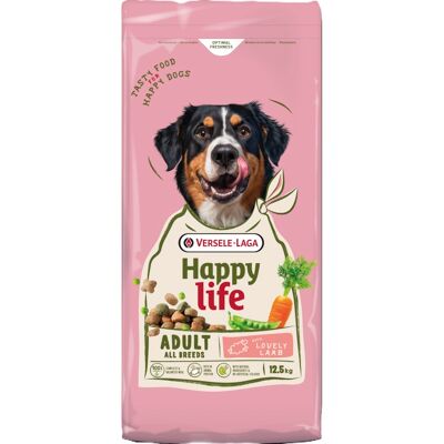 VERSELE-LAGA Happy Life Adult with Lamb 12,5kg karma dla psów z jagnięciną VERSELE-LAGA Happy Life Adult with Lamb 12,5kg karma dla psów z jagnięciną