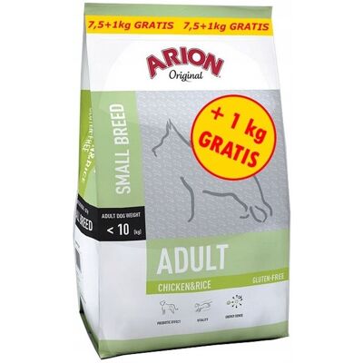 ARION Original Adult Small Chicken and Rice 8,5 kg (7,5 + 1 kg gratis) ARION Original Adult Small Chicken and Rice 8,5 kg (7,5 + 1 kg gratis)