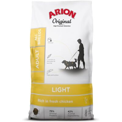 ARION Original Light Adult Wszystkie Rasy Kurczak Ryż - Karma dla psów ARION Original Light Adult Wszystkie Rasy Kurczak Ryż - Karma dla psów