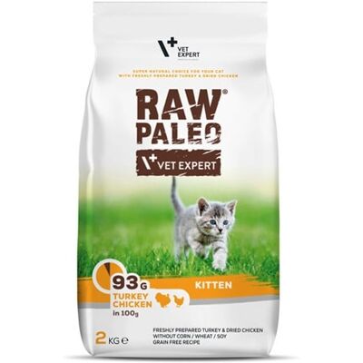 VETEXPERT Raw Paleo Kitten Turkey&Chicken - Karma dla kociąt VETEXPERT Raw Paleo Kitten Turkey&Chicken - Karma dla kociąt