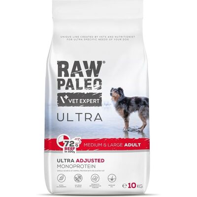 Vetexpert Raw Paleo Ultra Wołowina dla Psów Średnich i Dużych - 10kg Vetexpert Raw Paleo Ultra Wołowina dla Psów Średnich i Dużych - 10kg