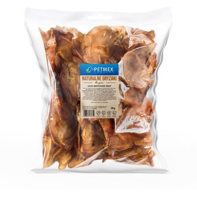 PETMEX Ucho wieprzowe 50szt. PETMEX Ucho wieprzowe 50szt.