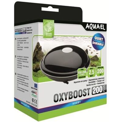 Aquael AP 200 PLUS - Cicha pompa powietrza do akwarium do 200L Aquael AP 200 PLUS - Cicha pompa powietrza do akwarium do 200L