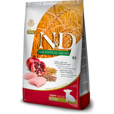 FARMINA N&D Ancestral Chicken & Pomegranate 2.5 kg sucha karma dla szczeniąt FARMINA N&D Ancestral Chicken & Pomegranate 2.5 kg sucha karma dla szczeniąt