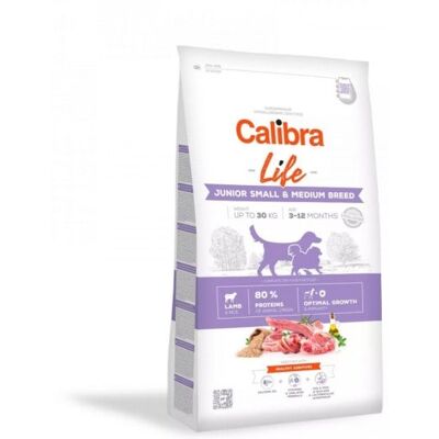 Calibra Junior Life Jagnięcina dla Szczeniąt 12kg Calibra Junior Life Jagnięcina dla Szczeniąt 12kg