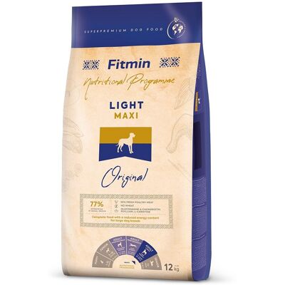 FITMIN Pies Maxi Light - 12kg - Karma dla dużych ras FITMIN Pies Maxi Light - 12kg - Karma dla dużych ras