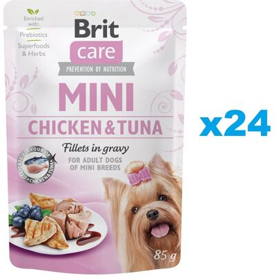 BRIT Care Mini Pouch Kurczak i Tuńczyk - Karma dla psa BRIT Care Mini Pouch Kurczak i Tuńczyk - Karma dla psa
