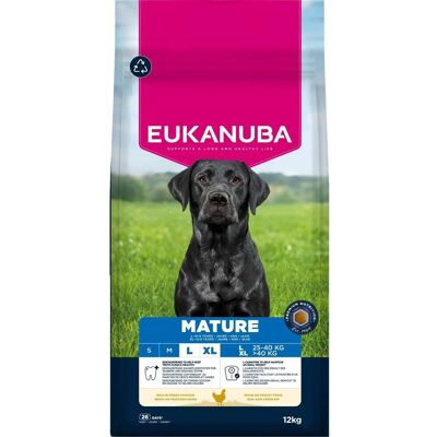 EUKANUBA Life Care Mature Large Chicken 12 kg świeży kurczak, dla starszych psów ras dużych EUKANUBA Life Care Mature Large Chicken 12 kg świeży kurczak, dla starszych psów ras dużych
