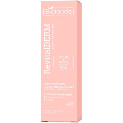 Bielenda Biomikroigłowe serum kolagenowe stymulująco-ujędrniające na noc Bielenda Biomikroigłowe serum kolagenowe stymulująco-ujędrniające na noc