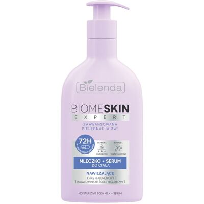 Bielenda Mleczko + Serum do ciała 2w1 - nawilżające Bielenda Mleczko + Serum do ciała 2w1 - nawilżające