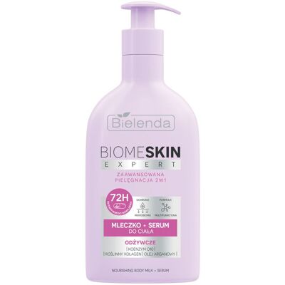 Bielenda Mleczko + Serum do ciała 2w1 - odżywcze Bielenda Mleczko + Serum do ciała 2w1 - odżywcze