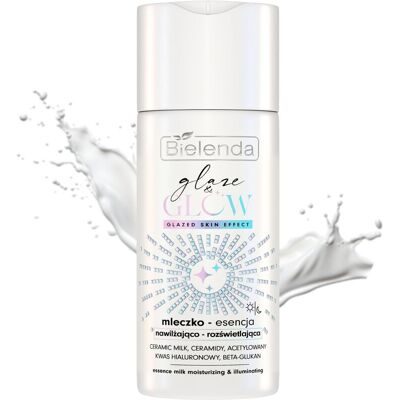 Bielenda Mleczko - esencja nawilżająco rozświetlająca glazed skin effect Bielenda Mleczko - esencja nawilżająco rozświetlająca glazed skin effect
