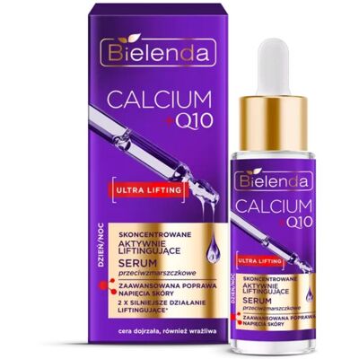 Bielenda Calcium + Q10 Skoncentrowany aktywnie liftingujący serum na dzień/noc Bielenda Calcium + Q10 Skoncentrowany aktywnie liftingujący serum na dzień/noc