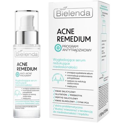 Bielenda Wygładzające serum redukujące niedoskonałości Bielenda Wygładzające serum redukujące niedoskonałości