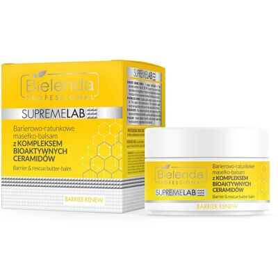 Bielenda Professional Supremelab Barrier Renew Balsam - Twarz, Ciało, Włosy 40g Bielenda Professional Supremelab Barrier Renew Balsam - Twarz, Ciało, Włosy 40g