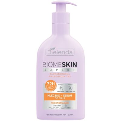 Bielenda Mleczko + Serum do ciała 2w1 - regenerujące Bielenda Mleczko + Serum do ciała 2w1 - regenerujące
