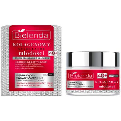 Bielenda - Kolagenowy Stymulator Młodości 40+ - 50ml - Cream Bielenda - Kolagenowy Stymulator Młodości 40+ - 50ml - Cream