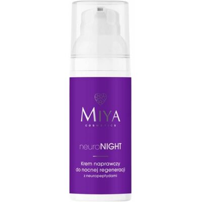 Miya Cosmetics Krem naprawczy do nocnej regeneracji z neuropeptydami Miya Cosmetics Krem naprawczy do nocnej regeneracji z neuropeptydami