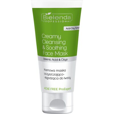 Bielenda Professional Acne-Free Oczyszczająca i Ukojenie Maska do Twarzy - 150 ml Bielenda Professional Acne-Free Oczyszczająca i Ukojenie Maska do Twarzy - 150 ml