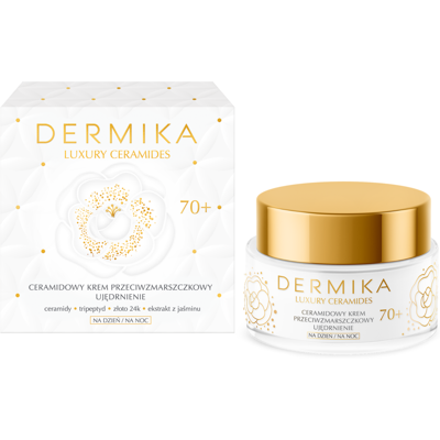 Dermika Luxury Ceramides 70+ Krem na twarz - Przeciwdziałanie zmarszczkom Dermika Luxury Ceramides 70+ Krem na twarz - Przeciwdziałanie zmarszczkom