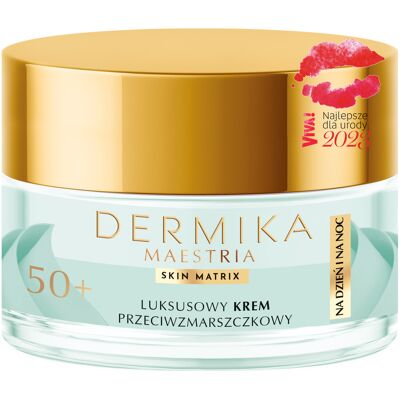 Dermika Maestria - Krem przeciwzmarszczkowy na dzień i na noc 50+ Dermika Maestria - Krem przeciwzmarszczkowy na dzień i na noc 50+