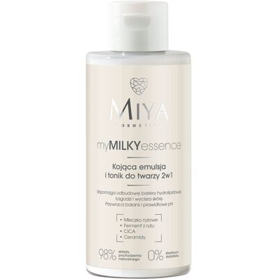 Miya Cosmetics Kojąca emulsja i tonik do twarzy Miya Cosmetics Kojąca emulsja i tonik do twarzy