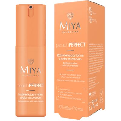 Miya Cosmetics Rozświetlający lotion do twarzy z beta-karotenem Miya Cosmetics Rozświetlający lotion do twarzy z beta-karotenem
