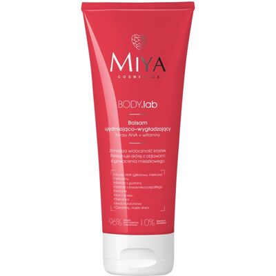 Miya Cosmetics Ujędrniająco - wygładzający balsam z kwasami i witaminami Miya Cosmetics Ujędrniająco - wygładzający balsam z kwasami i witaminami
