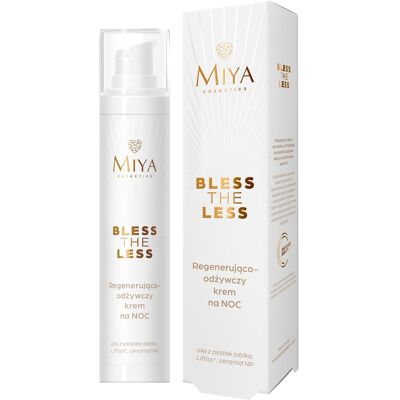 Miya Cosmetics Regenerująco - odżywczy krem na noc Miya Cosmetics Regenerująco - odżywczy krem na noc