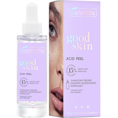 Bielenda Peeling kwasowy 5-minutowy złuszczająco-korygujący kwasy AHA i PHA Bielenda Peeling kwasowy 5-minutowy złuszczająco-korygujący kwasy AHA i PHA