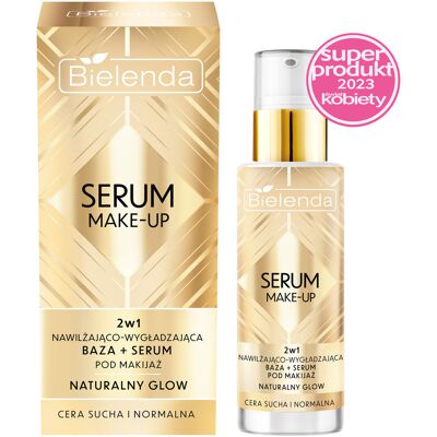Bielenda Nawilżająco-wygładzająca baza + serum pod makijaż 2w1 Bielenda Nawilżająco-wygładzająca baza + serum pod makijaż 2w1